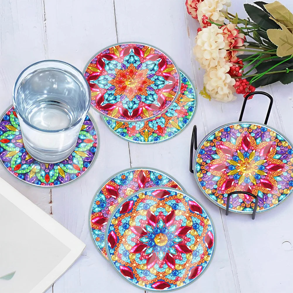 DIY Waterproof Case Classic Mandala C Gift Decor Set - Diamond Coasters