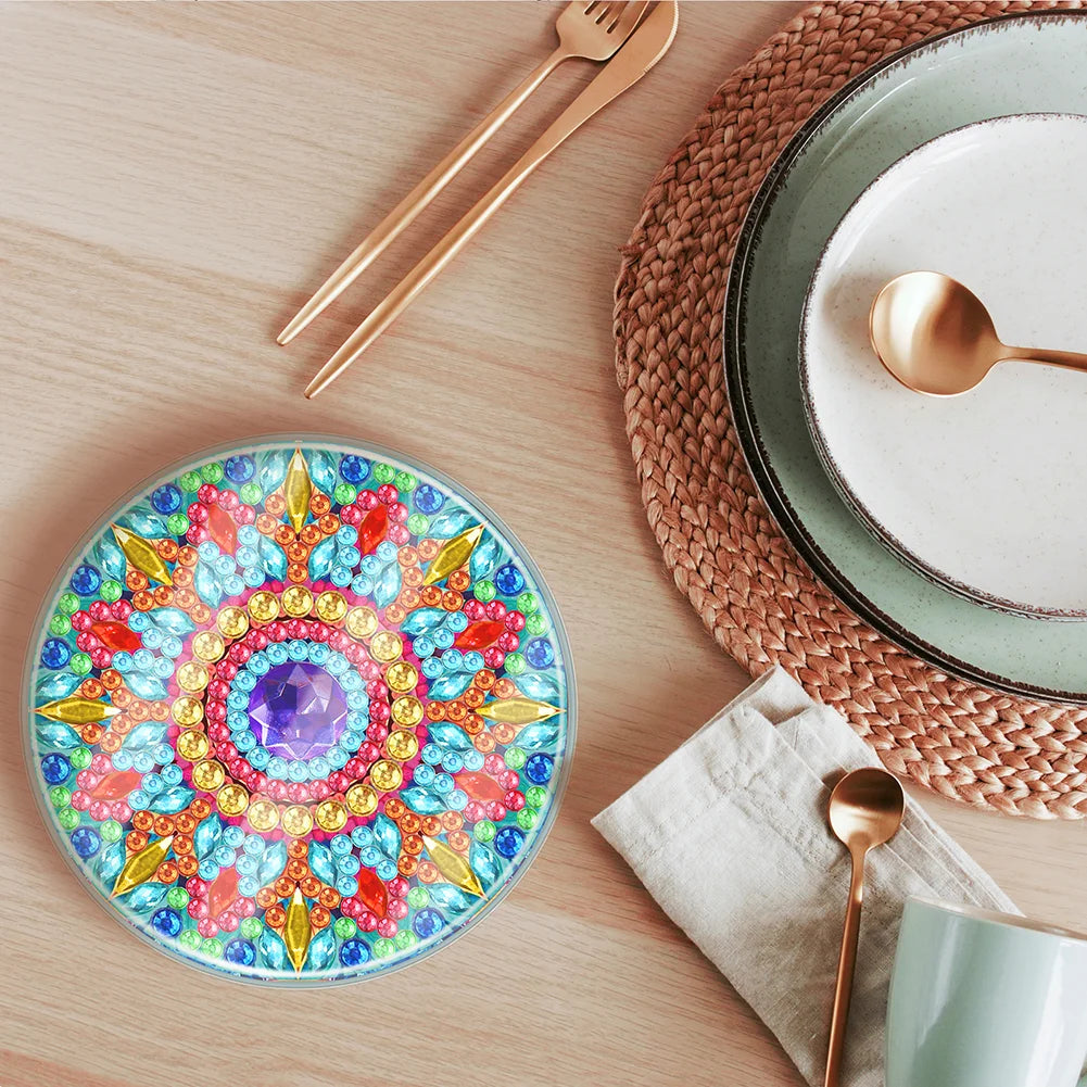 DIY Waterproof Case Classic Mandala C Gift Decor Set - Diamond Coasters