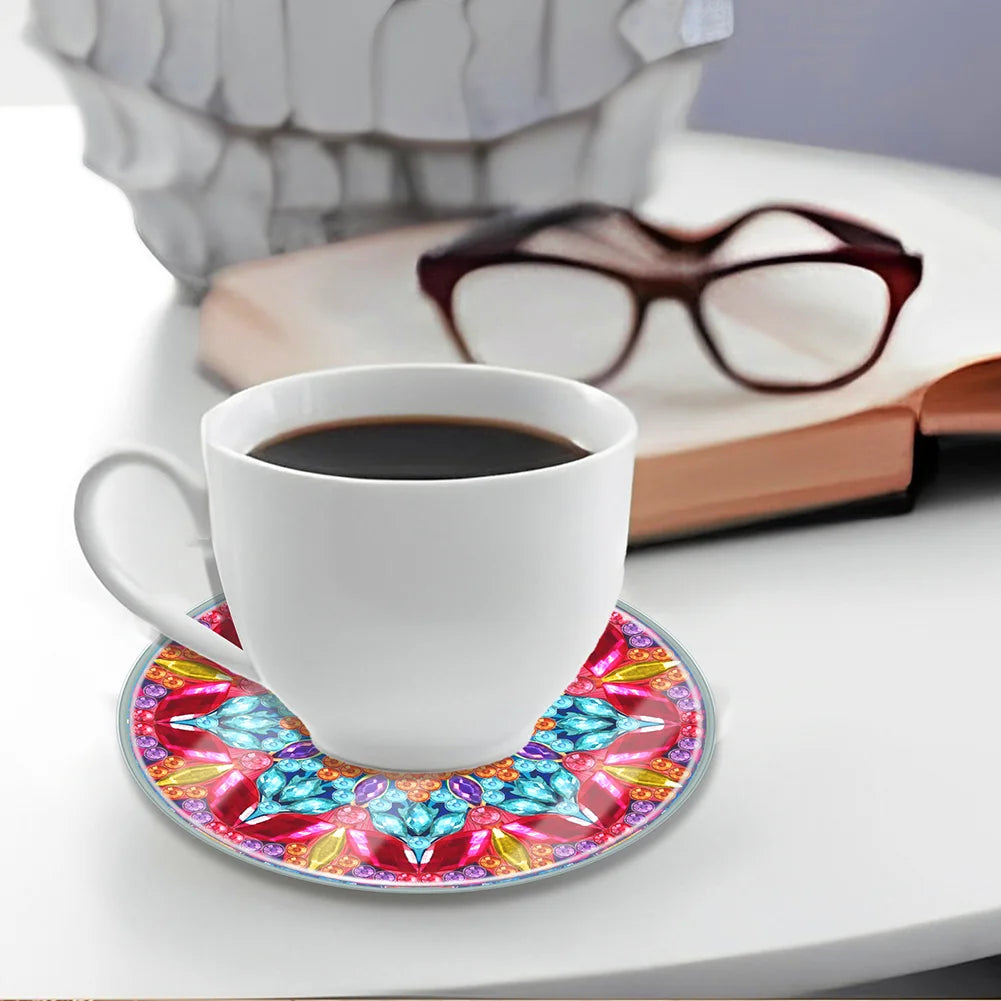 DIY Waterproof Case Classic Mandala C Gift Decor Set - Diamond Coasters