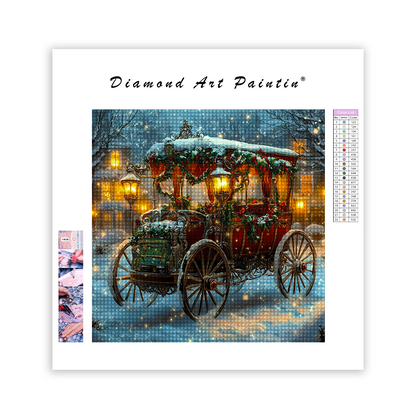 Christmas Carriage - Diamond Painting