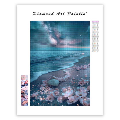 Romantic Beach - Diamond Painting