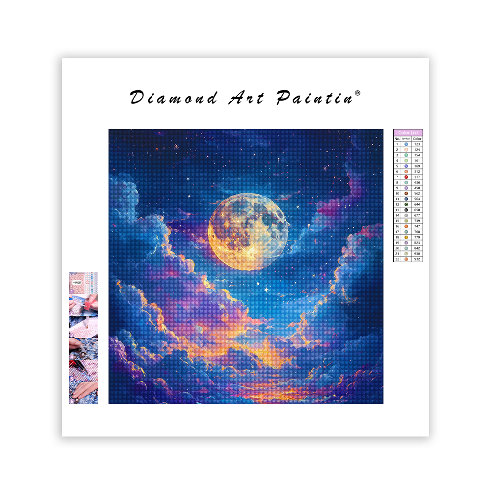 Magical Night Sky - Diamond Painting