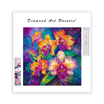 Gorgeous Flowers - Diamond Painting