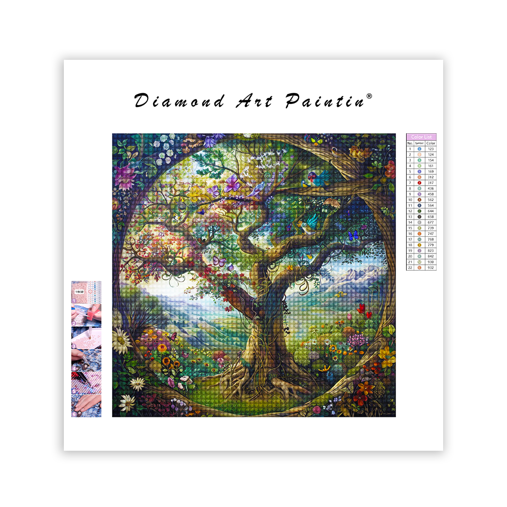 Mother Tree of Life - Diamond Painting