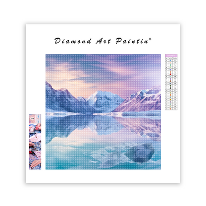 Ice Lake - Diamond Painting