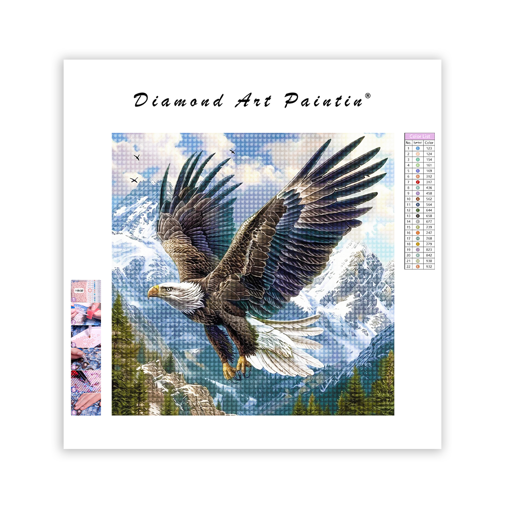 Majestic Eagle - Diamond Painting