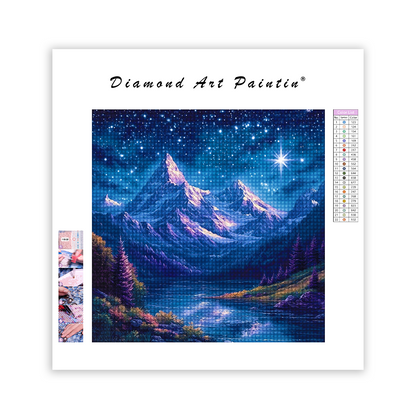 Mountain Range - Diamond Painting