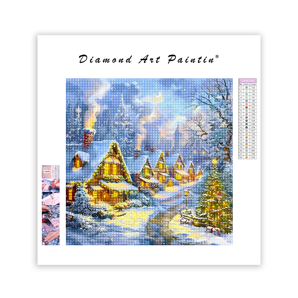 Christmas Town - Diamond Painting