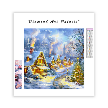 Christmas Town - Diamond Painting