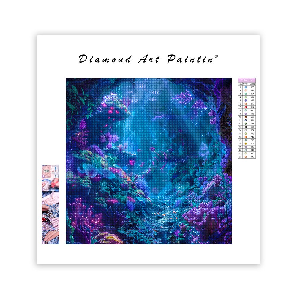 Underwater Coral-Diamond Painting