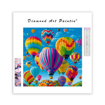 Floating Balloons - Diamond Painting