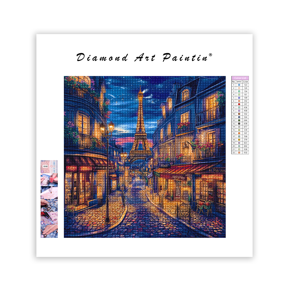 Vibrant Street - Diamond Painting