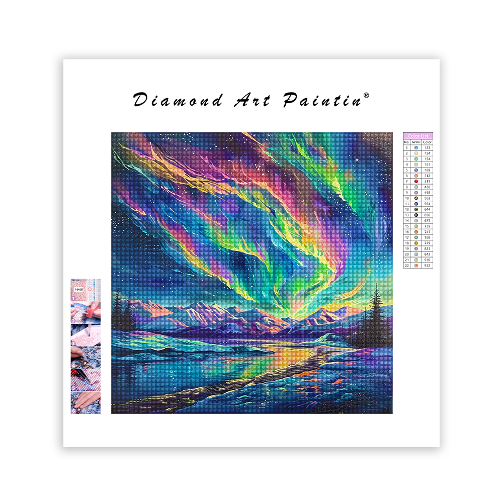 Abstract Sky - Diamond Painting