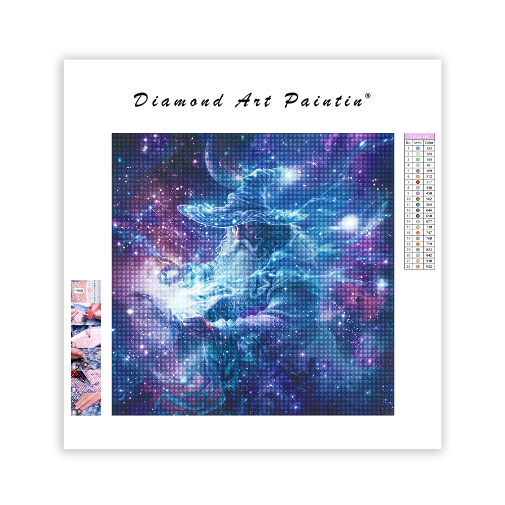 Wizard Casts - Diamond Painting