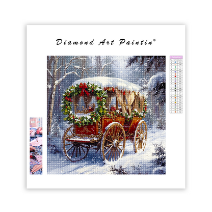 Victorian Christmas Sleigh Ride - Diamond Painting