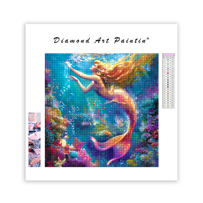 Mermaid - Diamond Painting