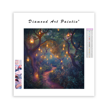 Floating Lanterns - Diamond Painting