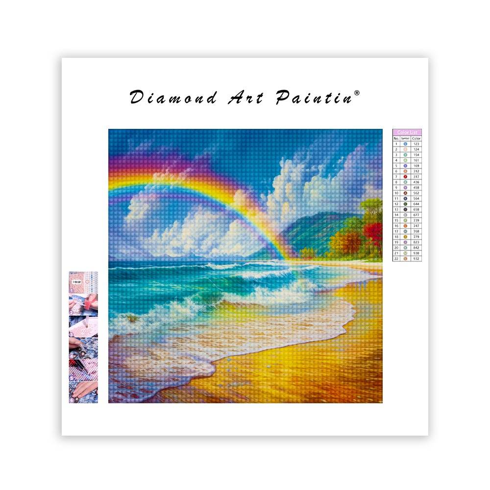 Beach- Diamond Painting