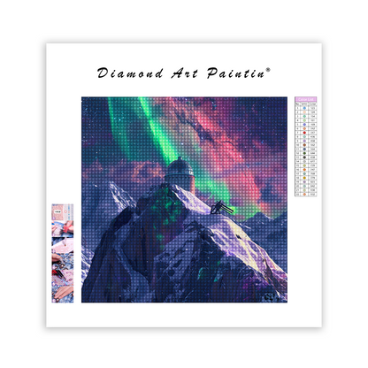 Observatory on the Snow Mountain - Diamond Painting