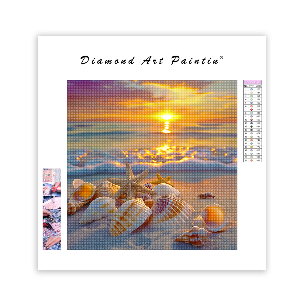 Beach Shells - Diamond Painting