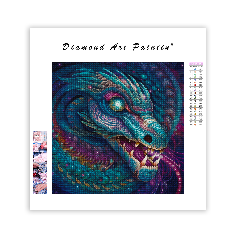 Serpent Eye - Diamond Painting