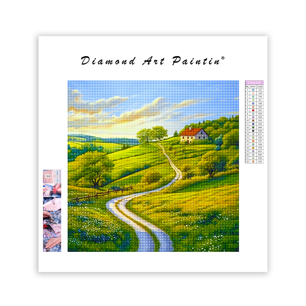 Scenic Countryside - Diamond Painting