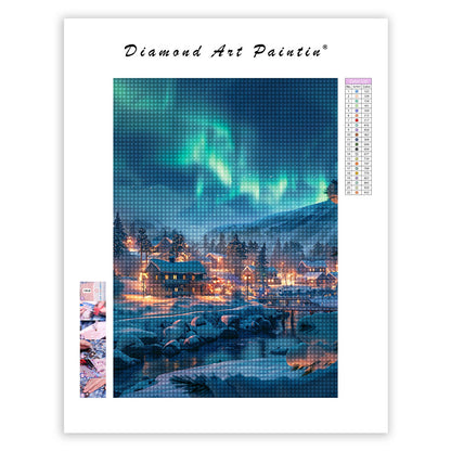 Aurora Town-Diamond Painting