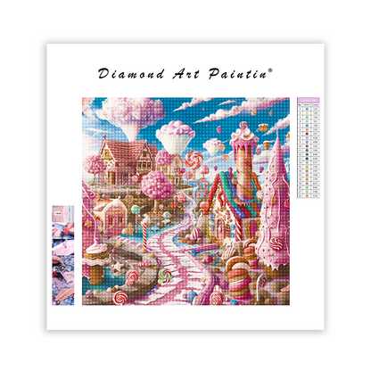 Pink Candy Paradise - Diamond Painting