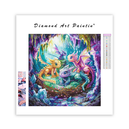 Cute Baby Dragons - Diamond Painting