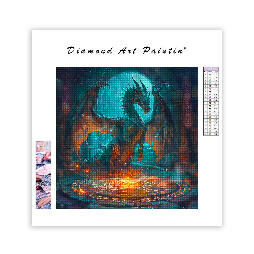 Dragon Sacrifice - Diamond Painting