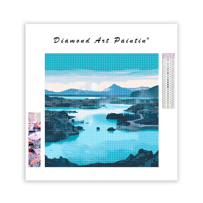 Blue Lagoon - Diamond Painting