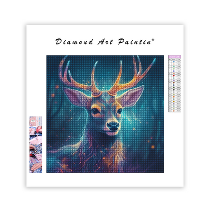 Deer Antler - Diamond Painting