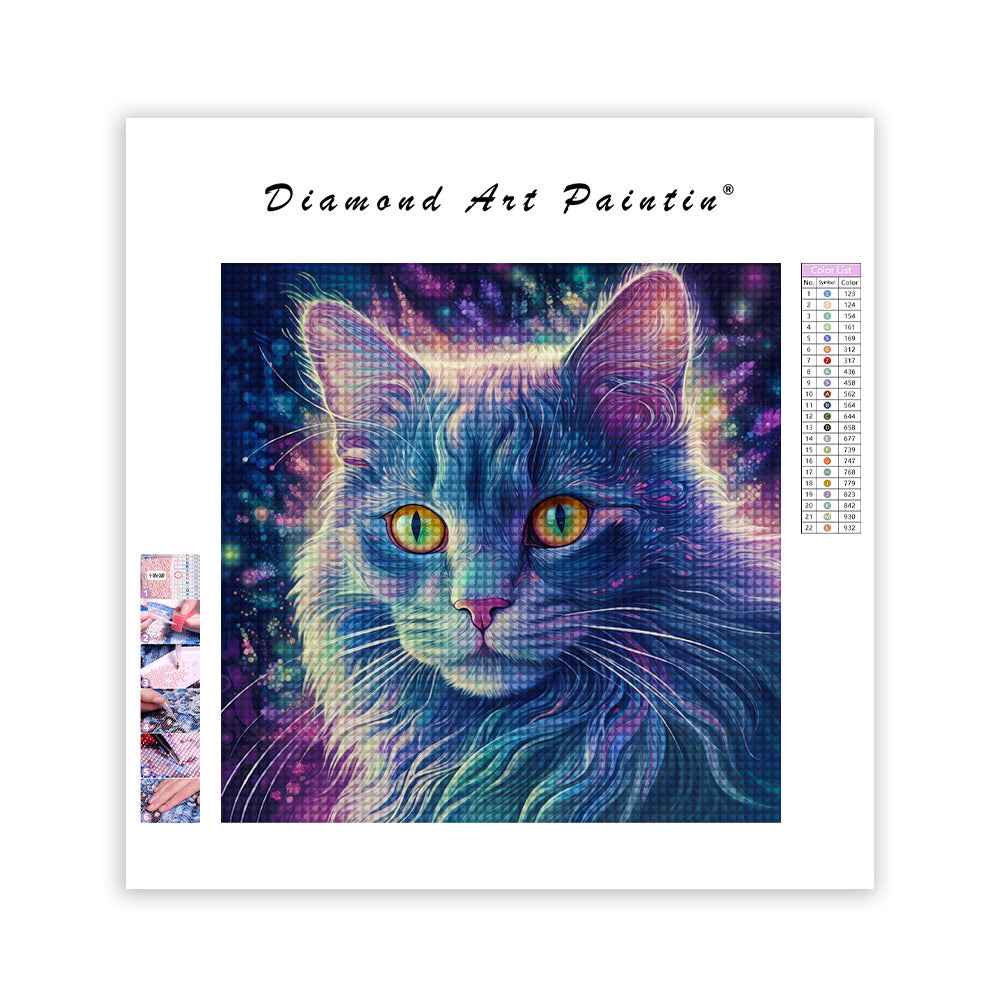 Cute Kitten-Diamond Painting