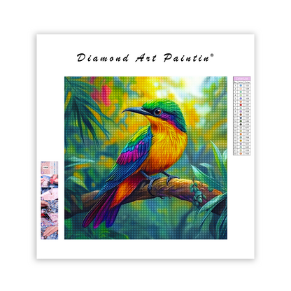 Vibrant Tropical Bird - Diamond Painting