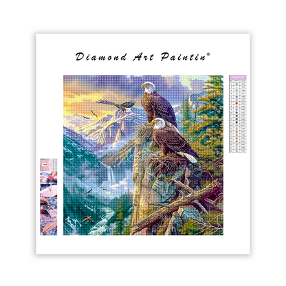 Eagle's Gaze - Diamond Painting