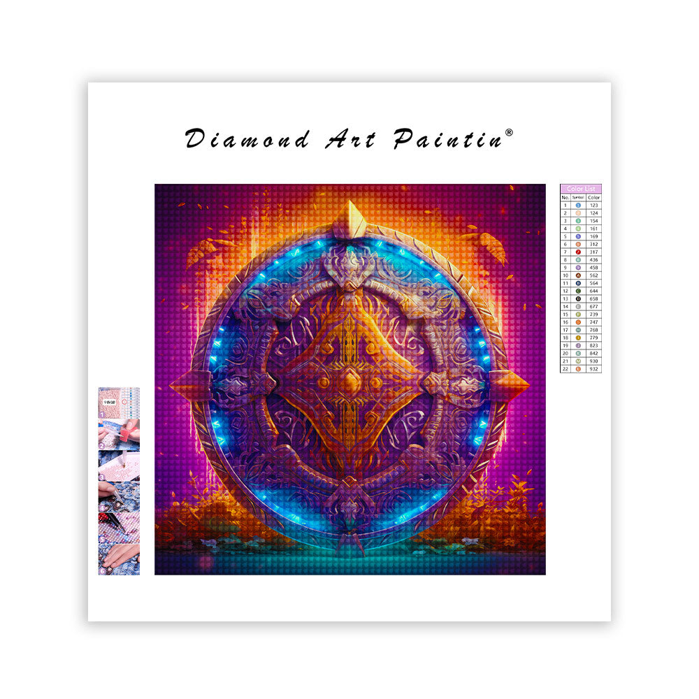 Enchanted Shield- Diamond Painting