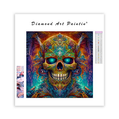 Skull Warrior - Diamond Painting