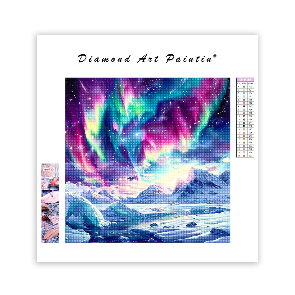 Aurora Borealis - Diamond Painting