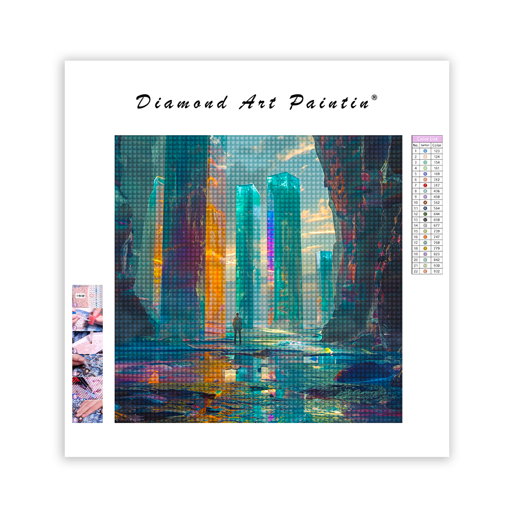 Mysterious Scene - Diamond Painting