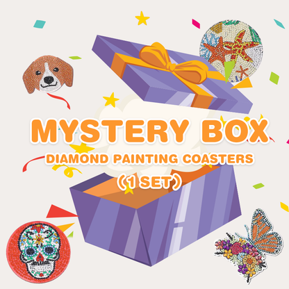 Mystery Box - Randomly Send 1 Set - Diamond Coasters