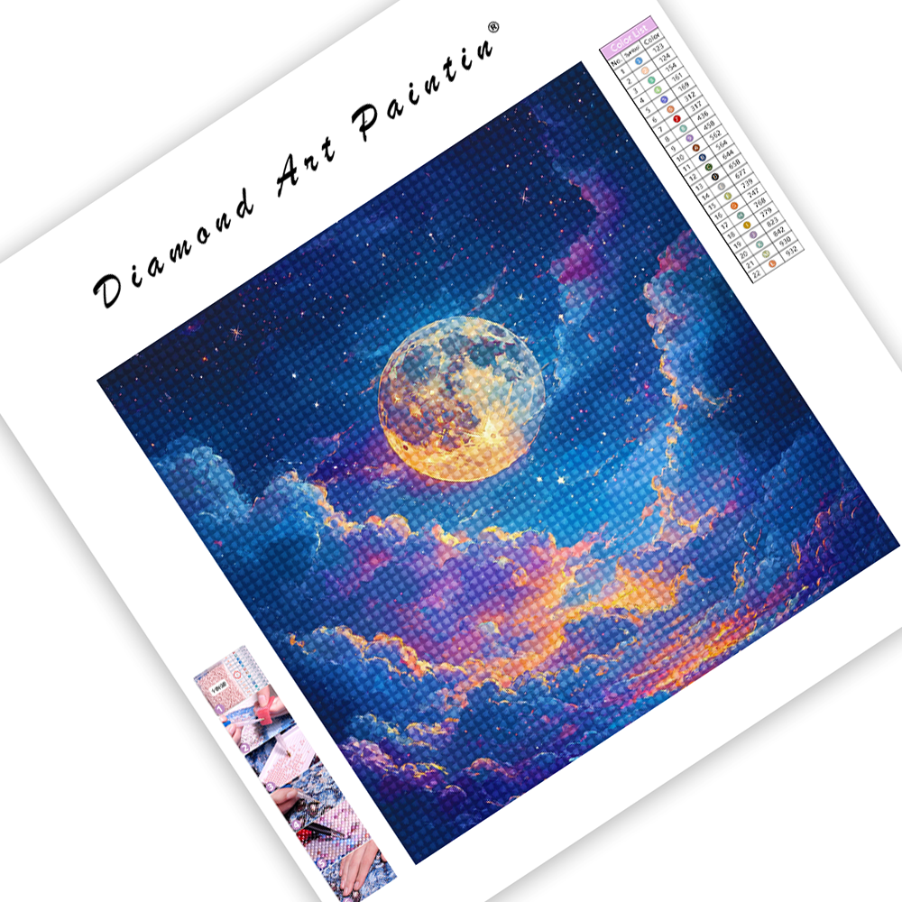 Magical Night Sky - Diamond Painting