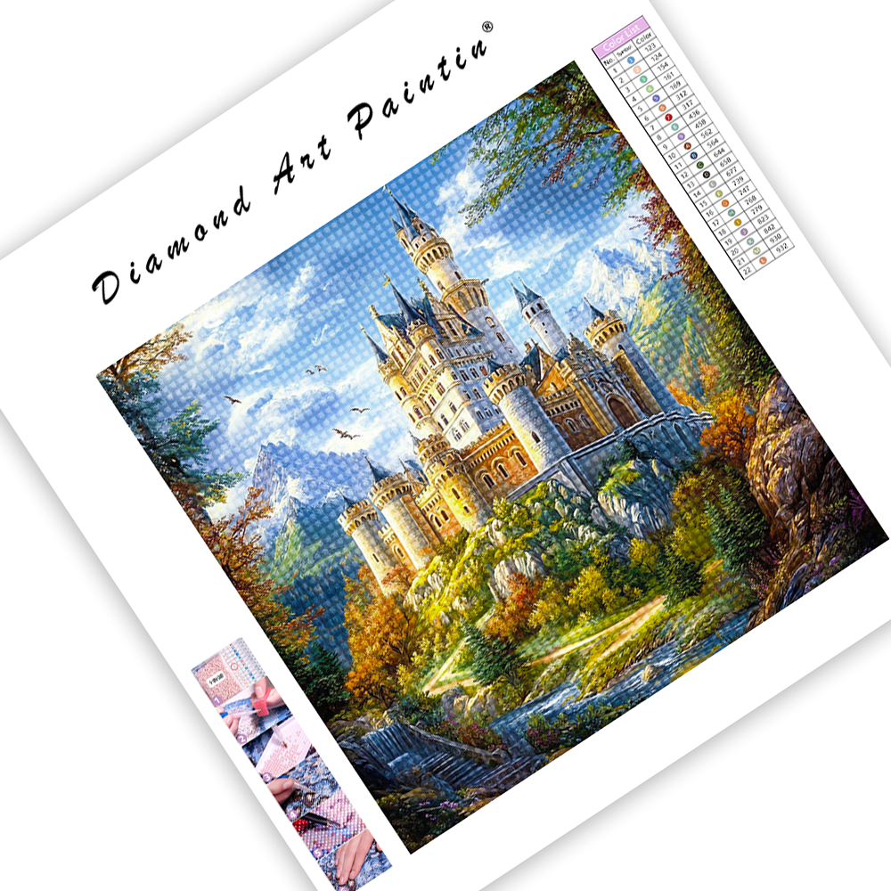 Fairytale Castle - Diamond Painting