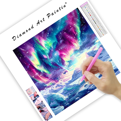 Aurora Borealis - Diamond Painting