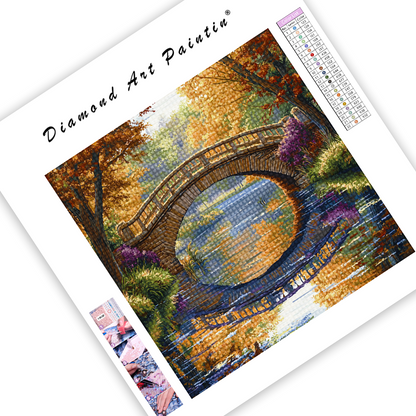 Classic Stone Bridge - Diamond Painting