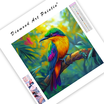 Vibrant Tropical Bird - Diamond Painting