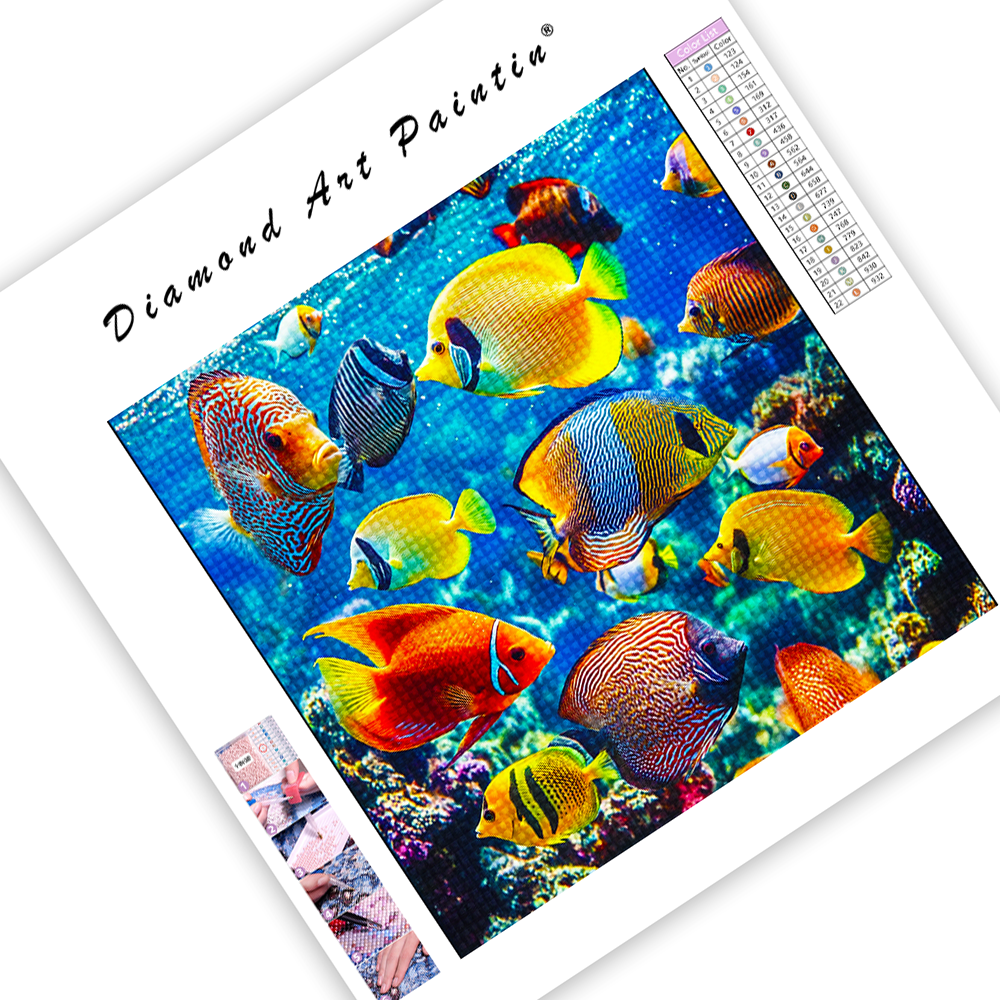 Tropical Fish - Diamond Painting