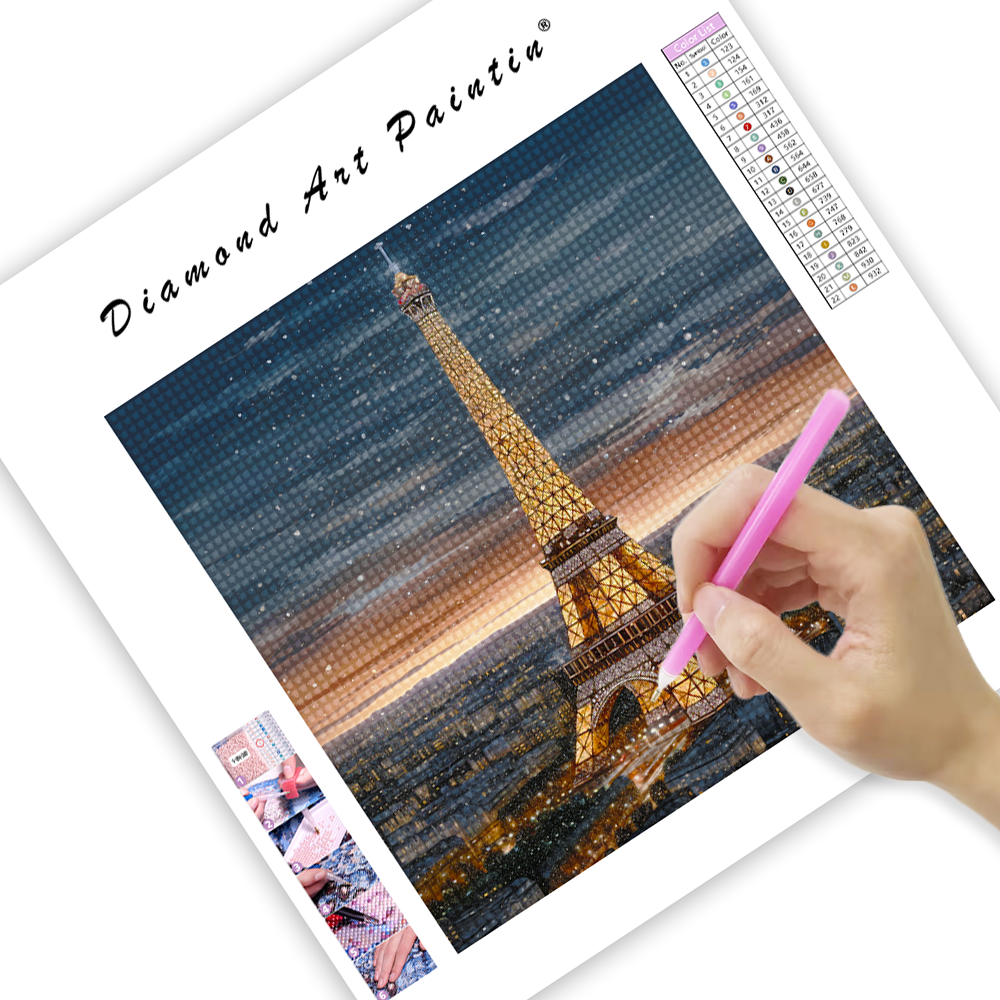 Eiffel Tow- Diamond Painting