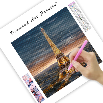 Eiffel Tow- Diamond Painting