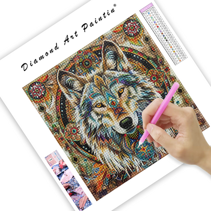 Wolf Totem-Diamond Painting