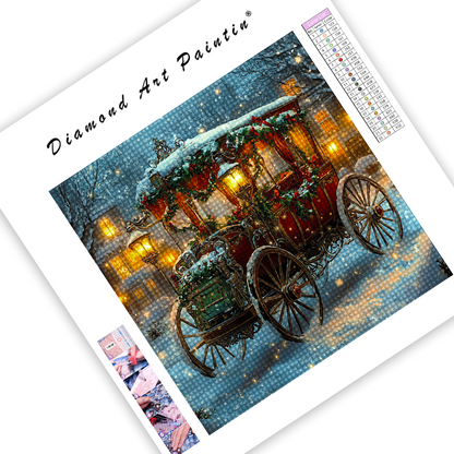 Christmas Carriage - Diamond Painting